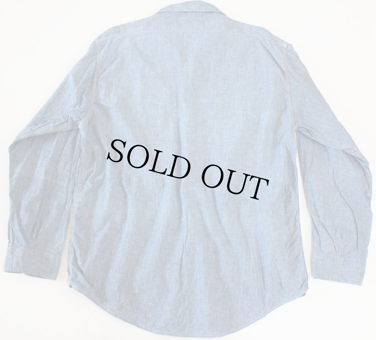 画像2: 60s MONTGOMERY WARD シャンブレーシャツ (2)