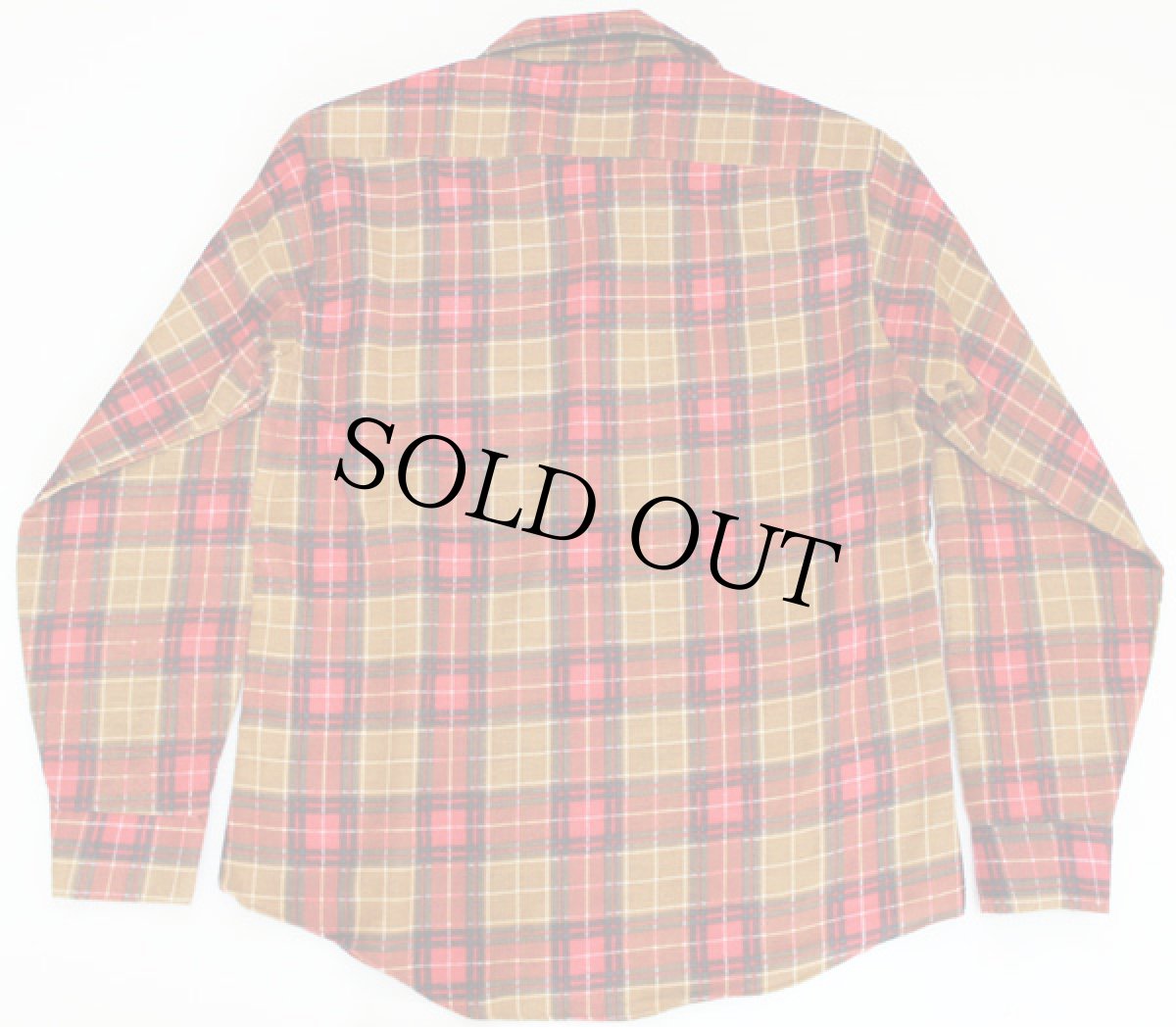 画像2: 70s JCPenney プリントネルシャツ M (2)