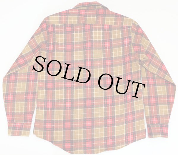70s JCPenney プリントネルシャツ M - Sixpacjoe Web Shop