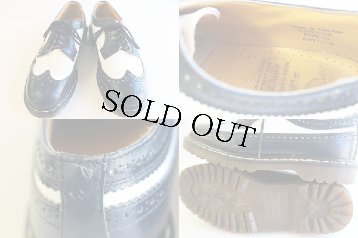 画像3: 英国製 DR.MARTENSドクターマーチン ウイングチップ レザーシューズ UK10 (3)