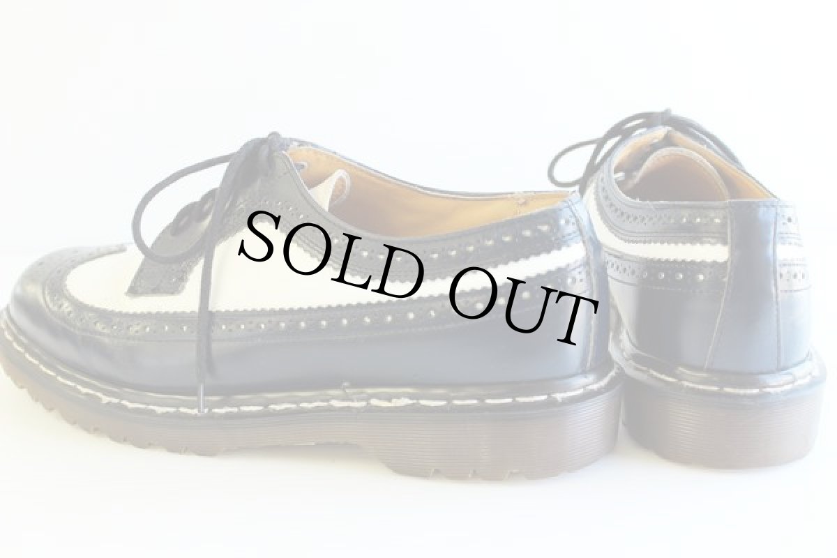 画像2: 英国製 DR.MARTENSドクターマーチン ウイングチップ レザーシューズ UK10 (2)