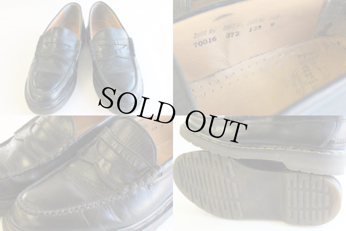 画像3: 英国製 DR.MARTENSドクターマーチン ローファー レザーシューズ 黒 UK9 (3)