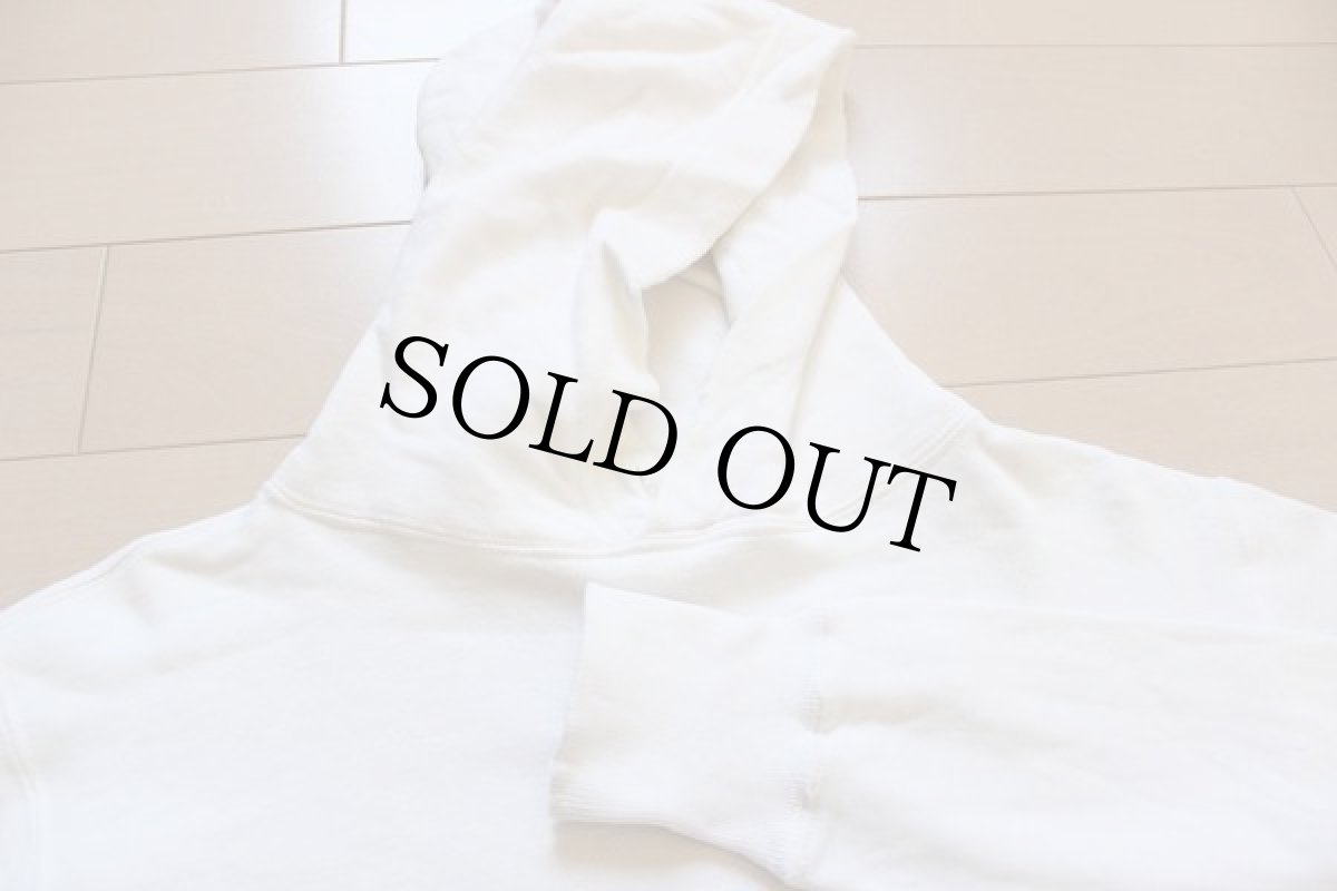 画像2: 50s SEARS PILGRIMピルグリム コットン スウェットパーカー 白 (2)