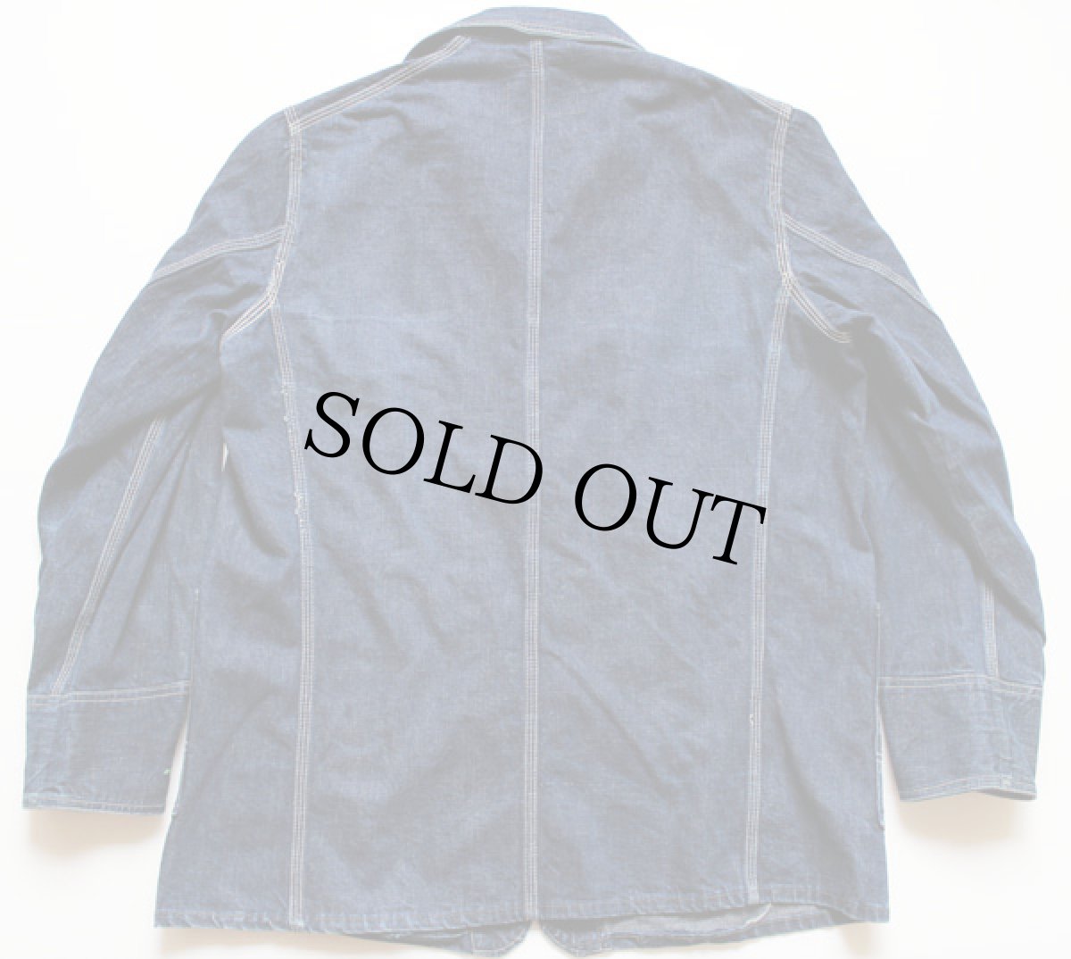 画像2: 50s OSHKOSH B'GOSH インディゴデニム カバーオール (2)