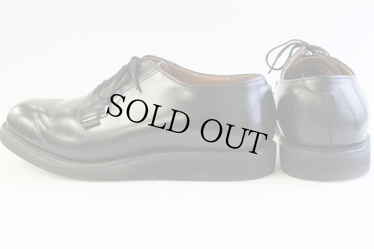 画像2: 80s USA製 REDWINGレッドウイング 101 ポストマン レザーシューズ 7H (2)