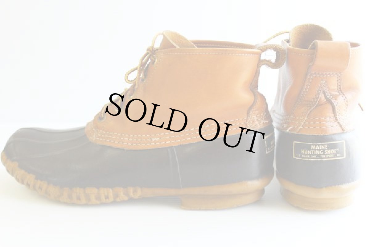 画像2: 80s L.L.Bean メインハンティング ビーンブーツ 9 (2)