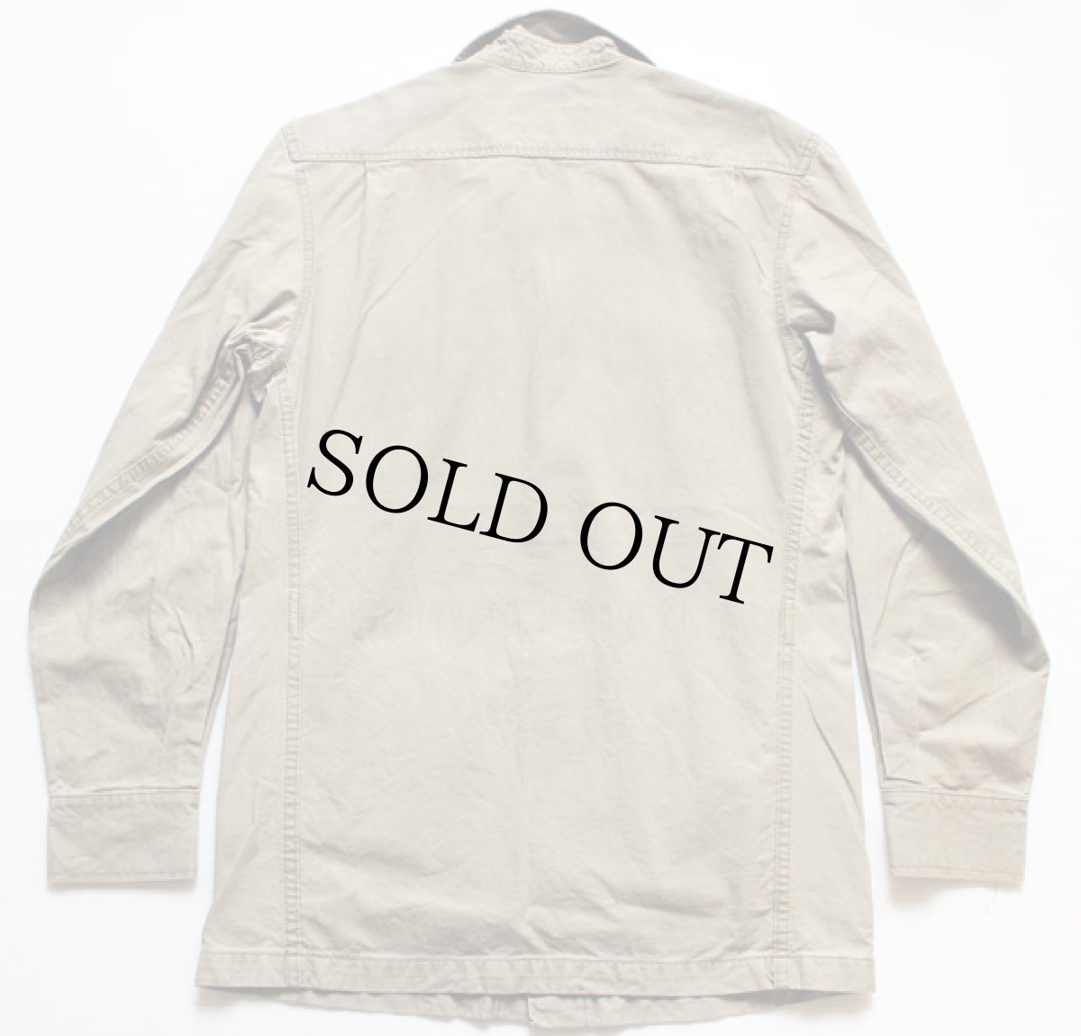 画像2: 80s USA製 L.L.Bean コットン サファリジャケット S (2)