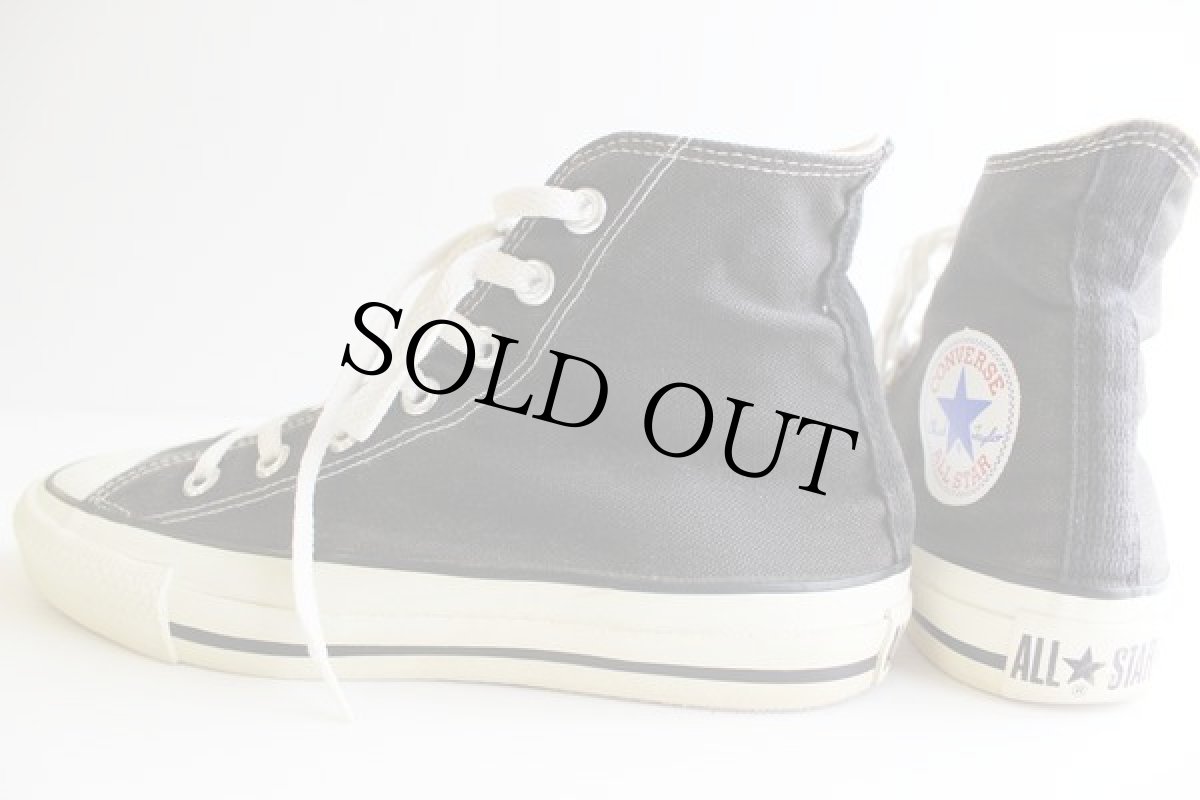 画像2: 80s USA製 CONVARSEコンバース ALLSTARオールスター HI 黒 6 (2)