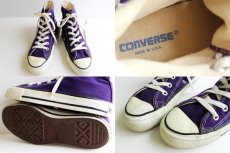 画像3: 90s USA製 CONVARSEコンバース ALLSTARオールスター HI 紫 5.5 (3)