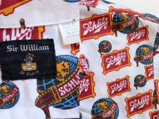 画像3: 70s Schlitz 総柄 半袖シャツ XL (3)