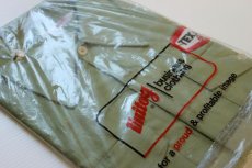 画像1: デッドストック★70s Unitog TEXACO 半袖ワークシャツ M (1)