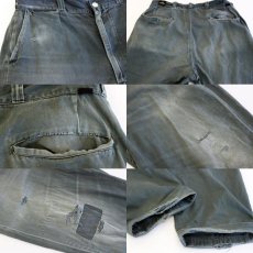 画像3: 60s Leeリー CHETOPA TWILL ワークパンツ ボロ w35 (3)