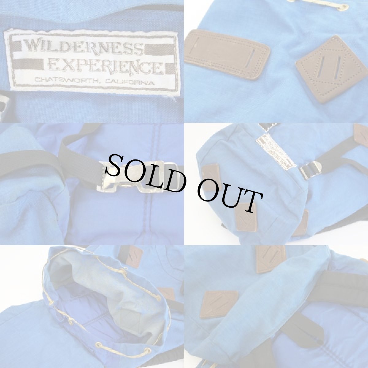 画像3: 70s WILDERNESS EXPERIENCE バックパック 青 (3)