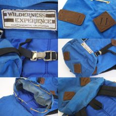 画像3: 70s WILDERNESS EXPERIENCE バックパック 青 (3)