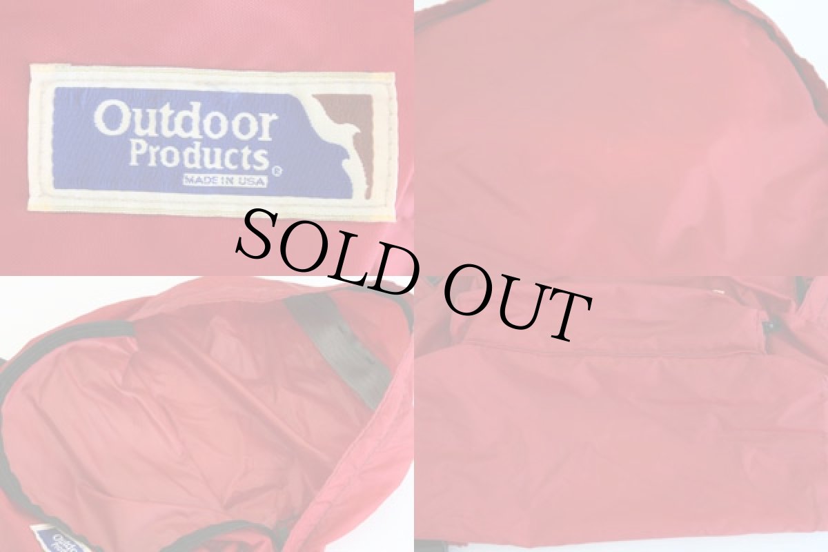 画像3: 80s USA製 OUTDOOR PRODUCTSアウトドアプロダクツ ナイロン デイパック 赤★リュックサック (3)