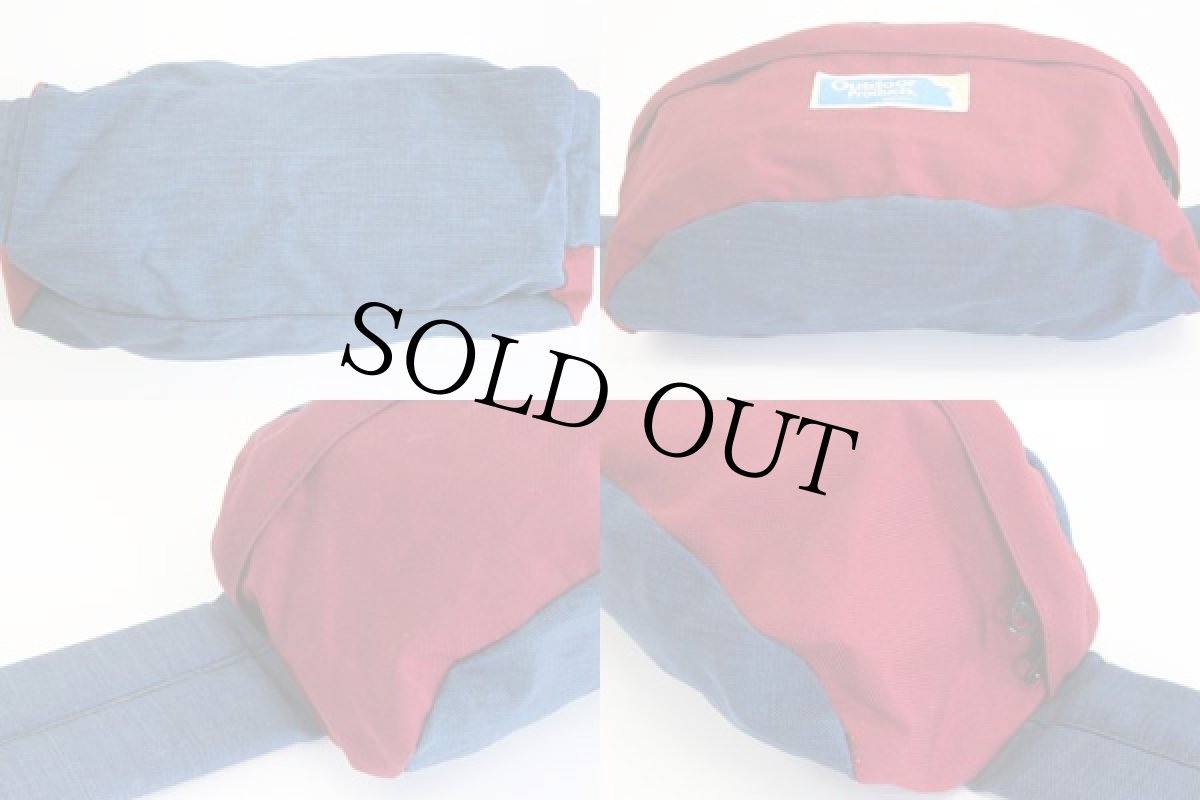 画像2: 80s OUTDOOR PRODUCTSアウトドアプロダクツ ツートン ウエストバッグ (2)