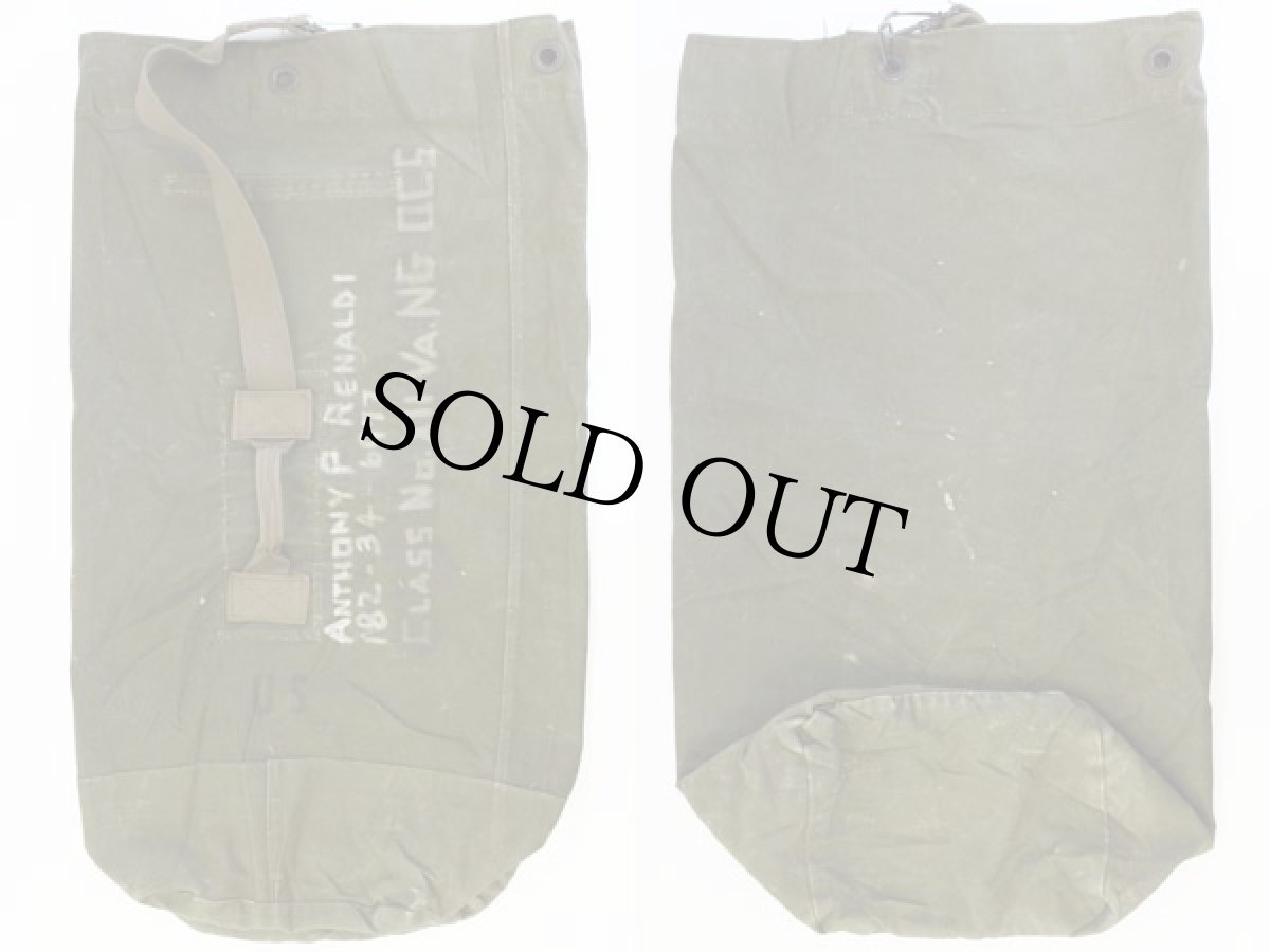 画像2: 50s 米軍 US ステンシル ダッフルバッグ (2)