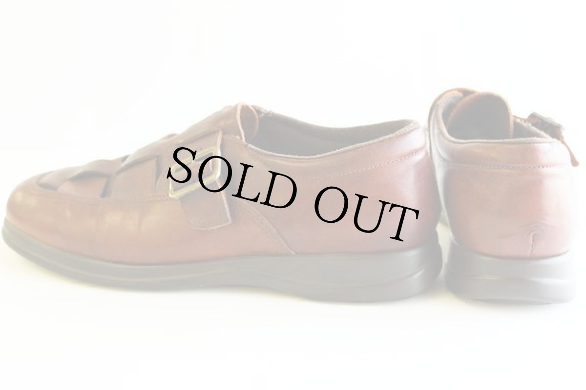 画像2: USA製REDWINGレッドウイング 編み込みストラップシューズ 9D (2)