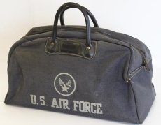 画像1: 50s 米軍 U.S.AIR FORCE ボストンバッグ (1)