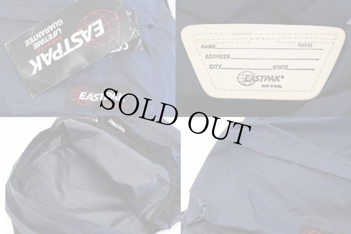 画像3: デッドストック★90s USA製 EASTPAKイーストパック リュックサック 紺 (3)