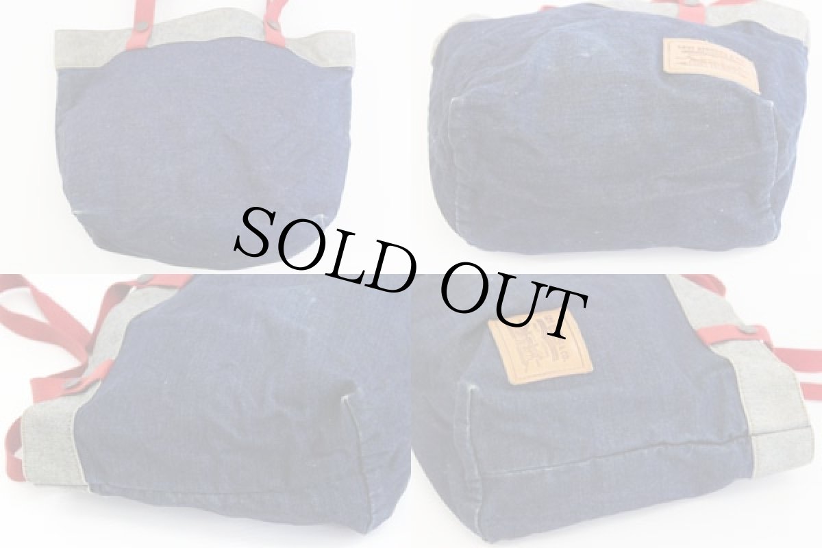 画像2: 80s USA製 Levi'sリーバイス デニム トートバッグ (2)