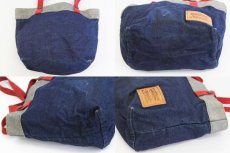 画像2: 80s USA製 Levi'sリーバイス デニム トートバッグ (2)