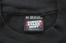 画像3: 80s USA製 METRO JAM 88 BLACK ANGELS MC Tシャツ 黒 M (3)