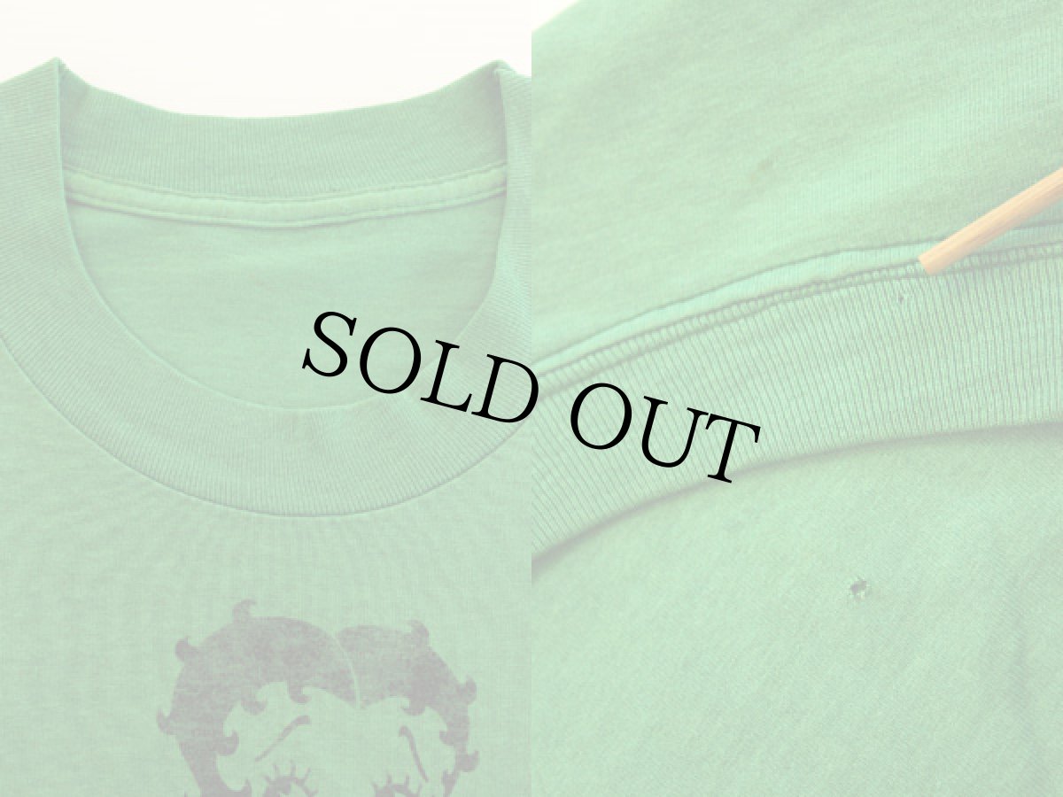 画像3: 80s BETTY BOOP ベティ ブープ Tシャツ 緑 (3)