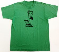 画像2: 80s BETTY BOOP ベティ ブープ Tシャツ 緑 (2)