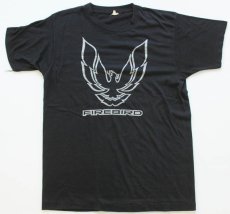 画像2: 80s USA製 FIREBIRD Tシャツ 黒 L (2)