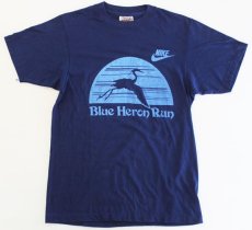 画像2: 70s USA製 Hanes NIKEナイキ Tシャツ 紺 M (2)