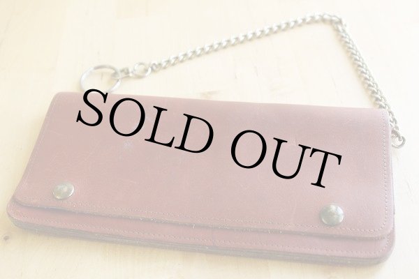 ❤残り１点❤WEYEAH スモールフォトアルバム ソフト ヴィーガンレザーカバー CALEE - 【ラスト1点】STUDS LEATHER FLAP HALF WALLET (BLACK