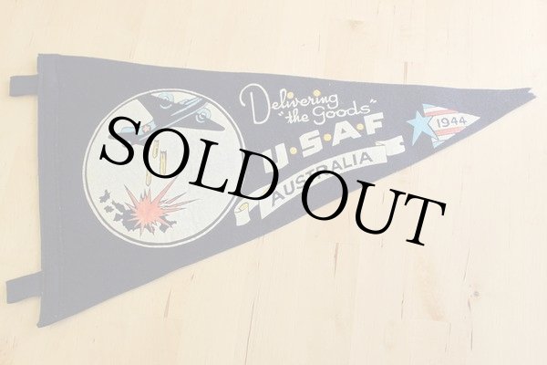 ビンテージ　ペナント　カレッジ　ドール　フェルト　50s 60s ビンテージ ペナント カレッジ ドール フロッキー フェルト 50s 60s