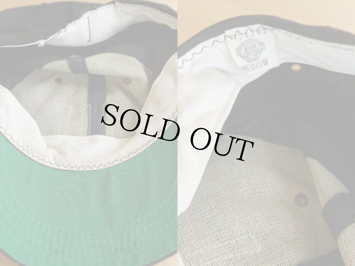 画像3: 60's MUフェルトパッチ ベースボールキャップ 黒M (3)