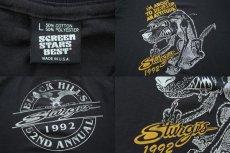 画像3: 90s Sturgisスタージス Tシャツ 黒 L (3)