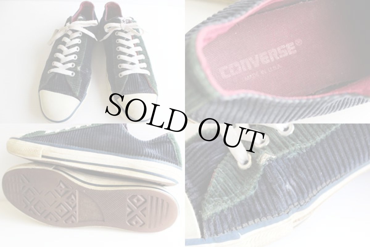 画像3: 90s USA製 CONVARSEコンバース ALLSTARオールスター Low コーデュロイ 9.5 (3)