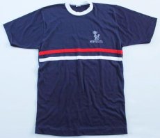 画像2: 70s USA製 Championチャンピオン MINNESOTA リンガーTシャツ 紺 L (2)