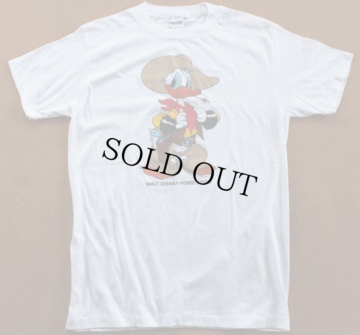 画像2: 80s USA製 ドナルドダック Tシャツ L (2)