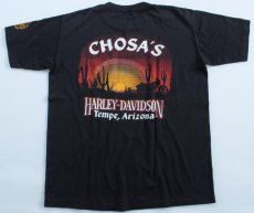画像2: 80s USA製 HARLEY-DAVIDSONハーレー ダビッドソン ポケットTシャツ L (2)