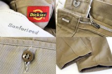 画像3: 60s Dickiesディッキーズ ワークパンツ カーキ (3)