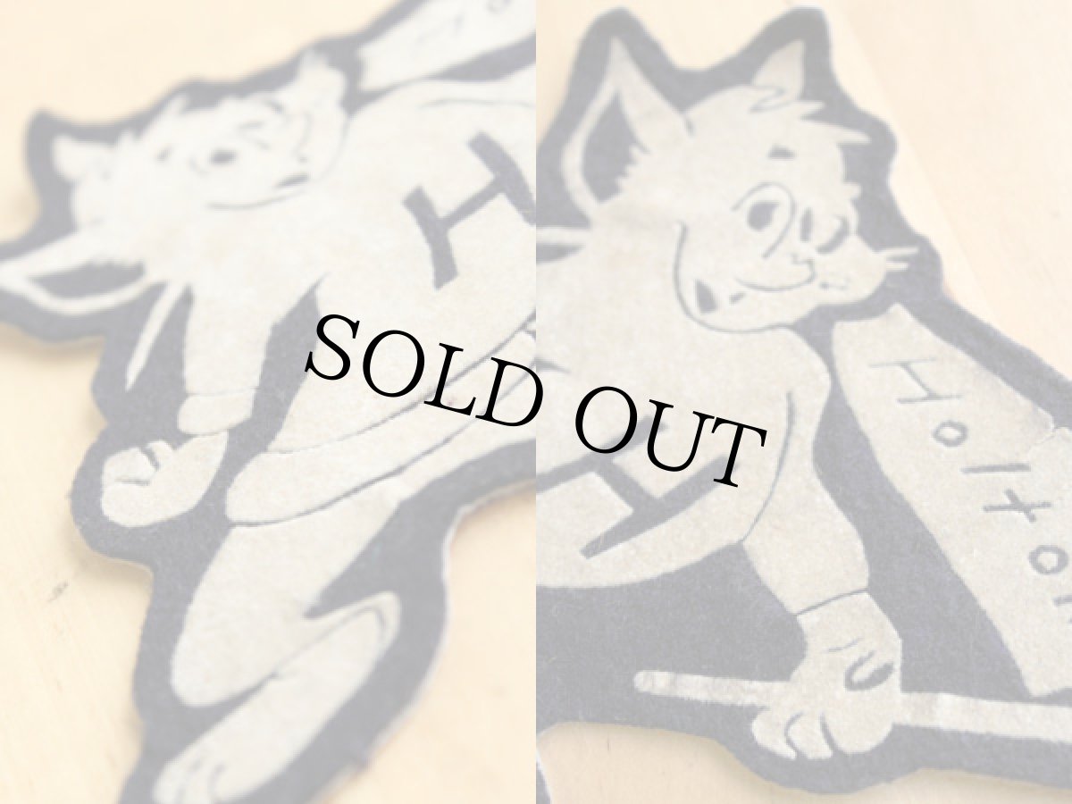 画像3: ビンテージ HOLTON フロッキープリント パッチ★ワッペン (3)