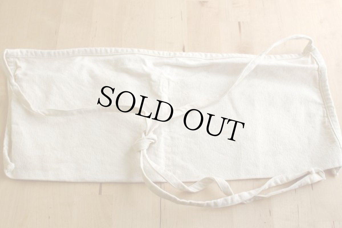 画像3: ビンテージ HOME DEPOT キャンバス ワークエプロン 生成り (3)