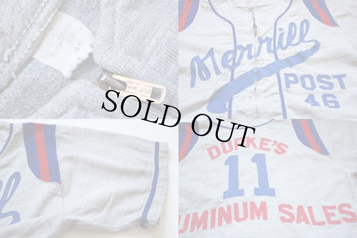 画像3: 60s Russell Southernラッセルサウザン ベースボールシャツ 40 (3)