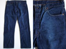 画像1: 70s USA製 Levi'sリーバイス 505 シングル 66前期 デニムパンツ W38 L31 (1)