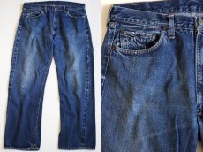 画像1: 60s LEVI'Sリーバイス 502 BIGE デニムパンツ w34 (1)