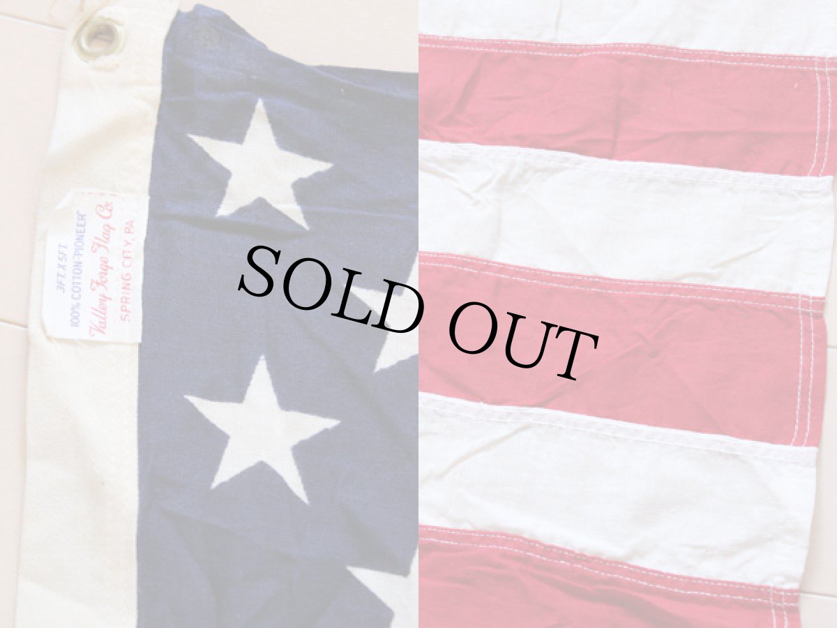 画像3: ビンテージ Valley Forge Flag 50スター アメリカ国旗 星条旗 USA フラッグ (3)
