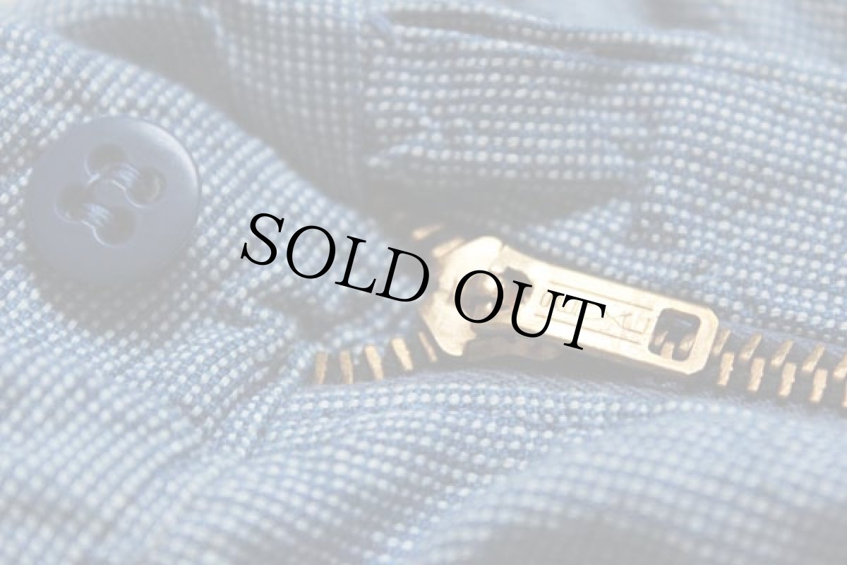 画像5: 50s UNKNOW ピンチェック ワークパンツ w38 (5)