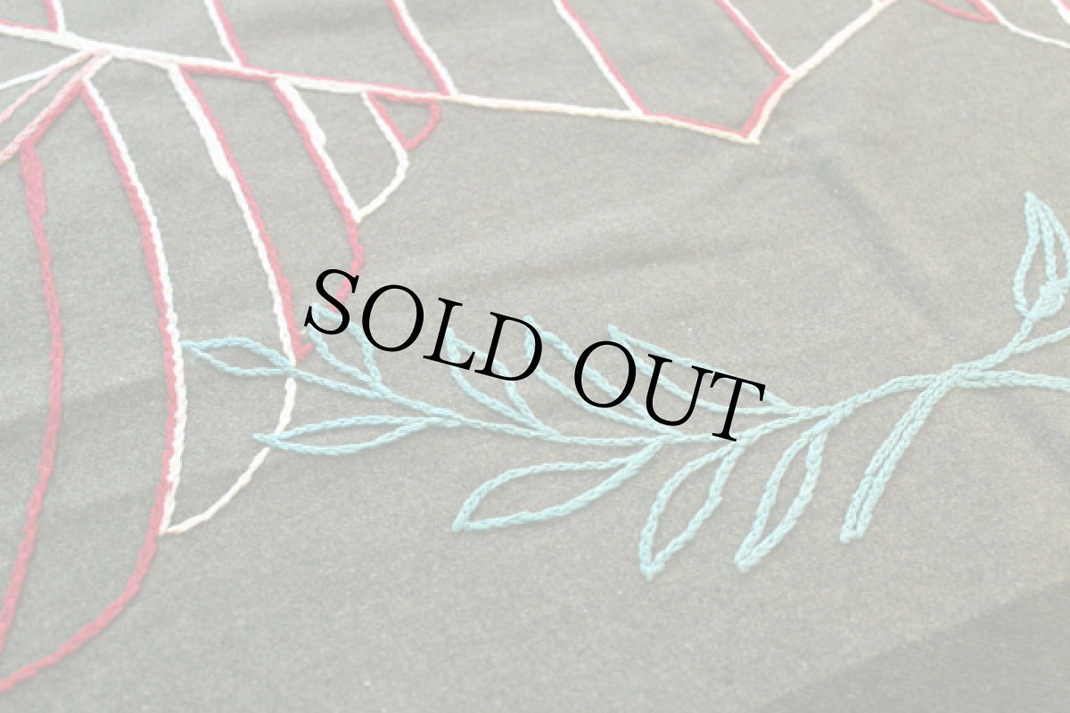 画像3: アンティーク 米軍 U.S.ARMY チェーン刺繍入りブランケット (3)