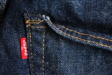 画像4: 70s USA製 Levi'sリーバイス 505 シングル 66前期 耳付き デニムパンツ W36 L30 (4)