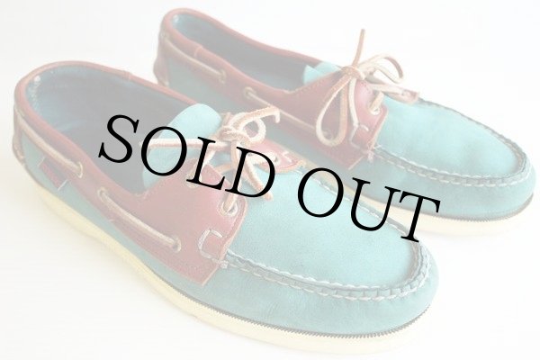 USA製 SEBAGO DOCKSIDES セバゴ ツートン レザー モカシン